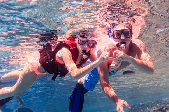 NOS SERVICES POUR L’EXCURSION SNORKELING COMPRENNENT